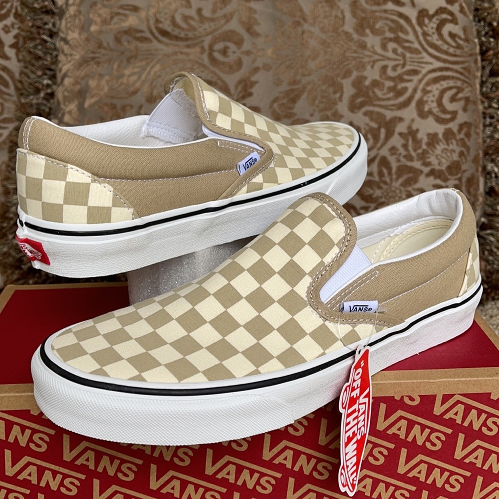 Vans Classic Slip-On Checkerboard Incens/Trwht Men - Picture 11 of 16